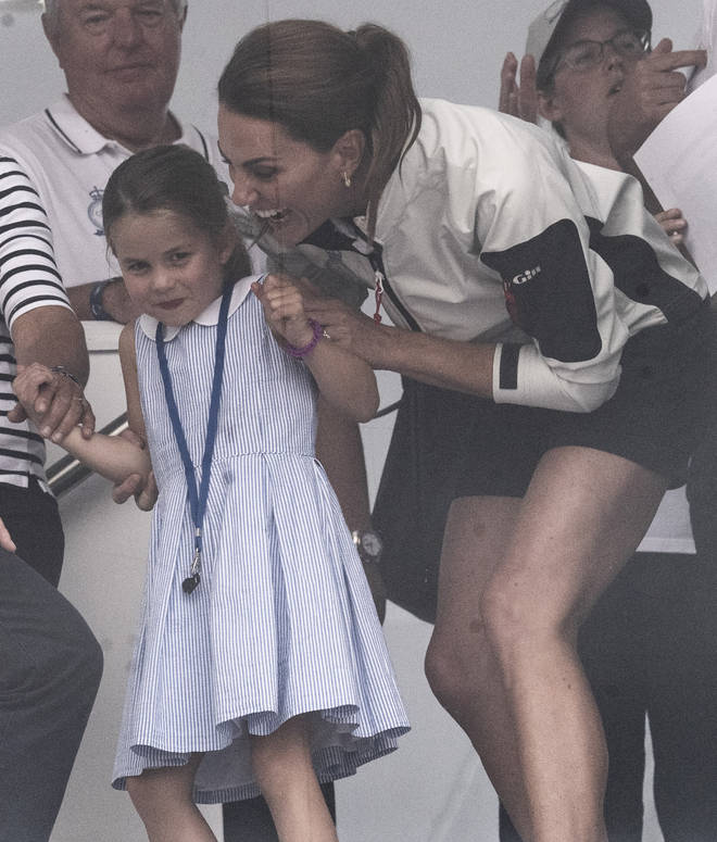 The Duchess of Cambridge found the moment hilarious, just like the rest of us