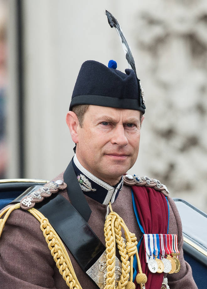 Prince Edward is the youngest of the Queen and Prince Philip's children