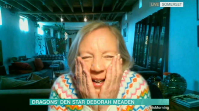 Deborah Meaden swore live on This Morning