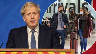 Boris Johnson announced new travel rules in England
