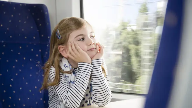 A mum has revealed her child was almost forced out of her seat
