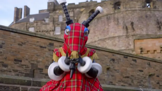 Bagpipes gave some huge Scottish clues on The Masked Singer