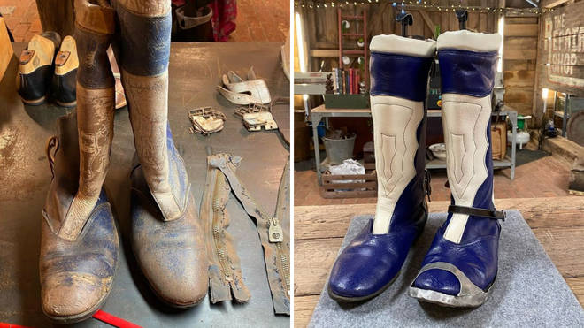 The Repair Shop's Dean Westmoreland revealed the transformation of the boots