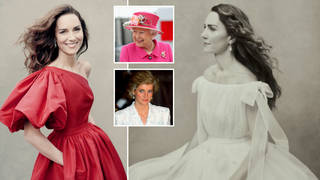 The Duchess of Cambridge looked stunning in the new portraits, which each honoured a member of her family