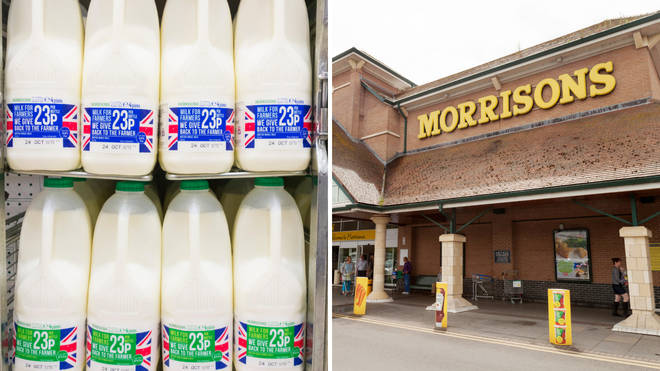 Morrisons are making some drastic changes to their own-brand milk products in store
