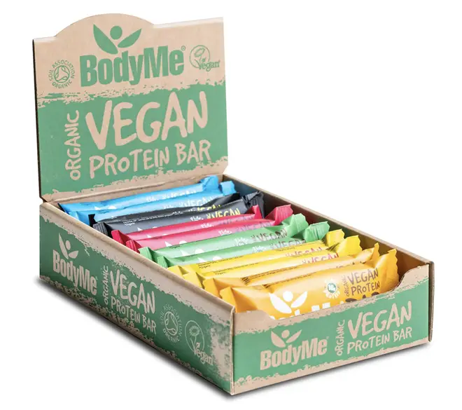 BodyMe Organic Vegan Protein Bars