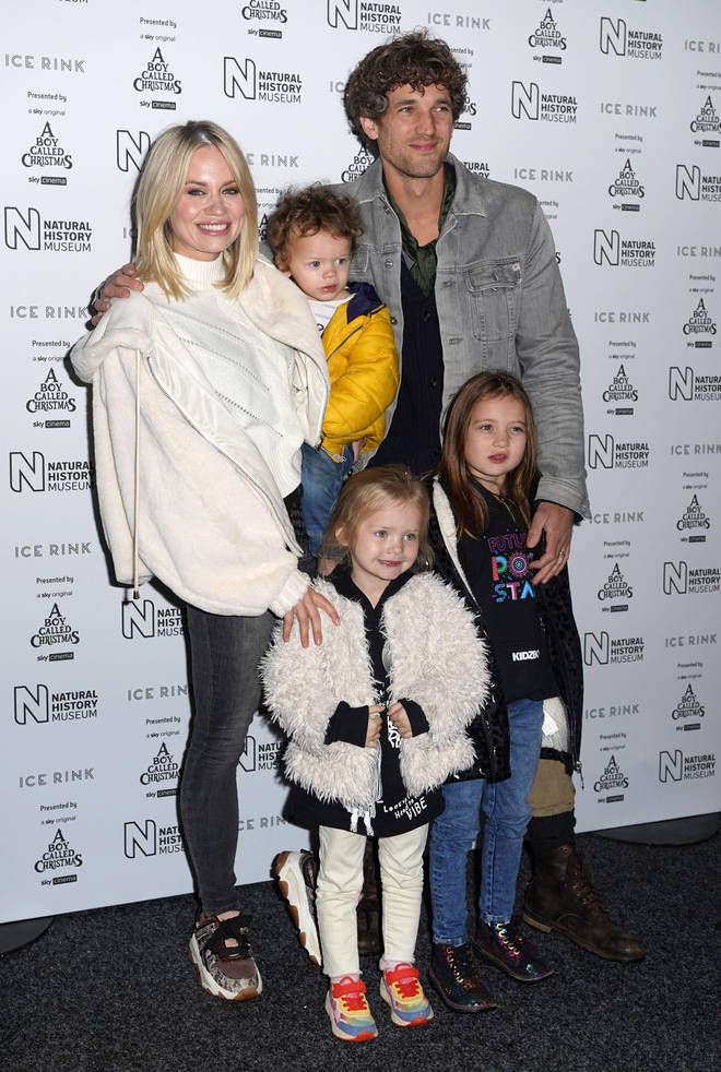Kimberly Wyatt and her family