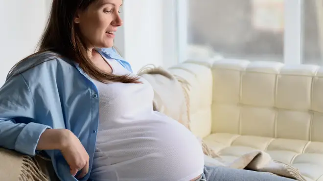 A woman has said she doesn't want to tell her new employer about her pregnancy