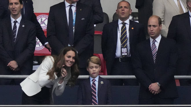 The Duchess of Cambridge is said to have put Prince George in a suit for the Euros in 2021