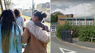 A school in Cheshire has banned un-branded coats on school grounds