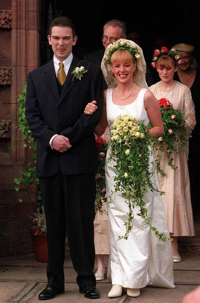 Sally Dynevor married her husband Tim in 1996