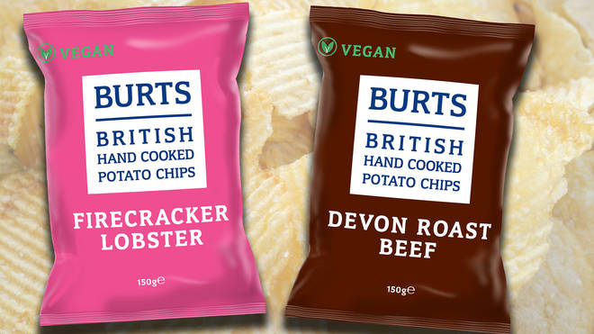 Don't be fooled by their meaty flavours - these crisps are vegan!