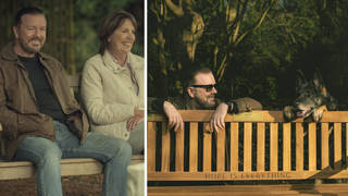 Ricky Gervais and Netflix have donated 25 benches to local councils for a very important reason