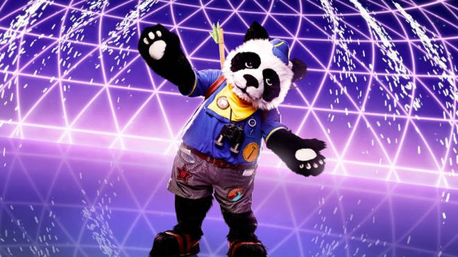 Panda has stumped the judges on The Masked Singer
