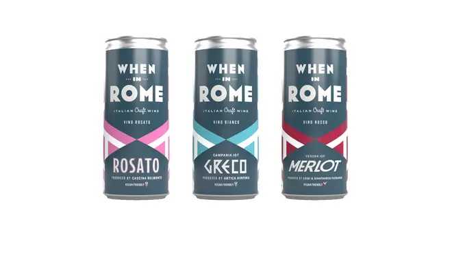 When in Rome have launched a delicious range of canned wines