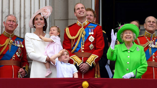 Trooping the Colour will bring together the Royal Family as they watch the RAF fly-past from the balcony of Buckingham Palace