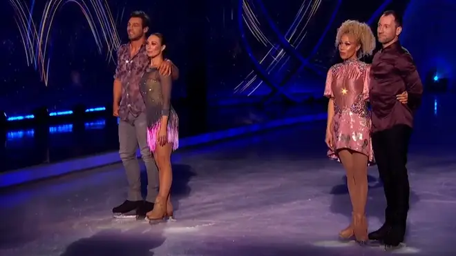 Ben Foden was in the Dancing On Ice skate off