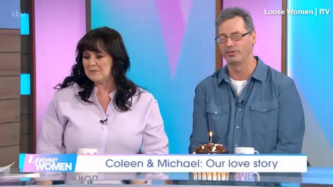 Coleen and Michael appeared on Loose Women together today
