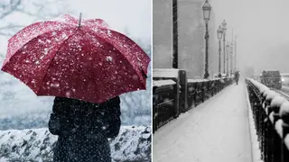 Snow could be hitting the UK next month