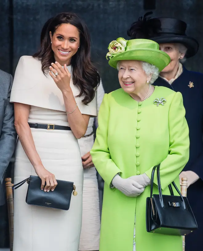 The Queen and Meghan Markle visited Cheshire on the day of their first joint outing