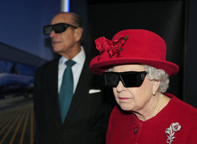 The Queen and Prince Philip made headlines at the time with their fashion-forward glasses