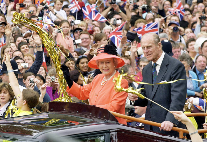 The Queen marked her 50th year on the throne back in 2002