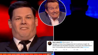 Mark Labbett has apologised for his behaviour on The Chase