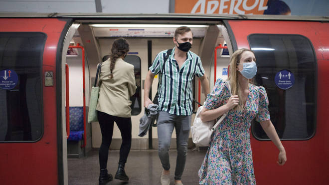 Face mask remain mandatory on public transport in London from today