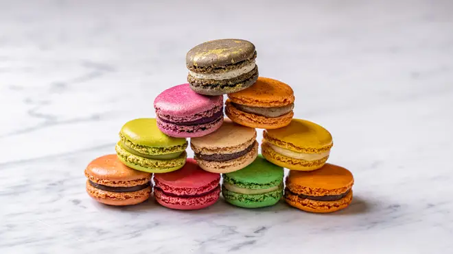 A box of macarons never fails to impress