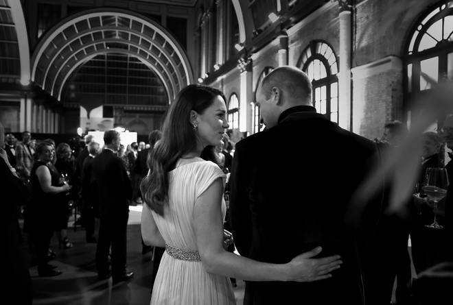 The Duke and Duchess of Cambridge's displays of affection are usually very subtle, like this moment from the Earthshot Prize where Kate places a supportive arm around her husband