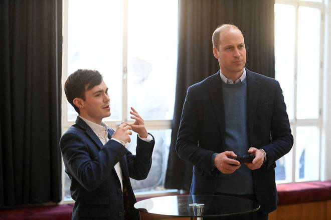 Prince William was at the BAFTA headquarters today for the launch of a bursary scheme