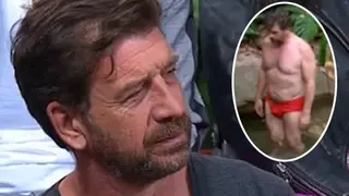 Nick Knowles wasn't impressed with Joel's humour