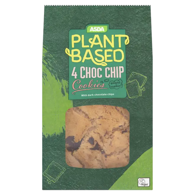 Asda’s plant based cookies
