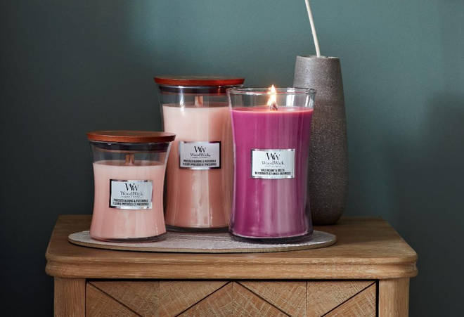 These candles' wooden wick mean they burn with the sound of a crackling fire