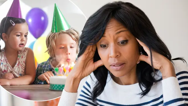 A woman has been slammed for bringing her uninvited child to a party