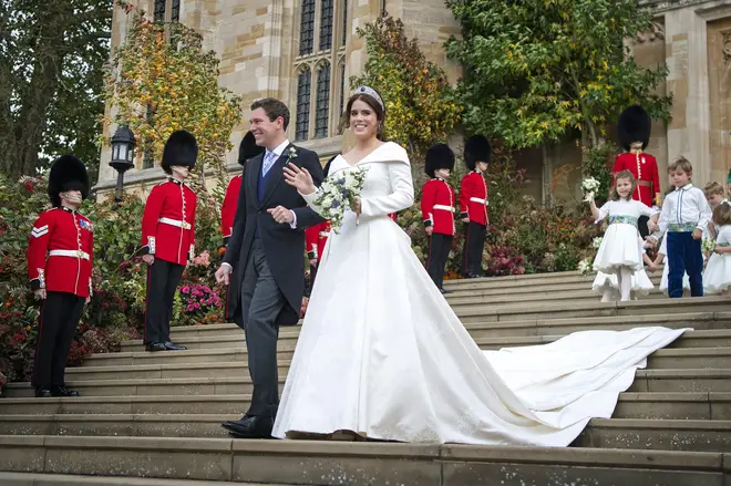 Princess Eugenie looked stunning on her wedding day