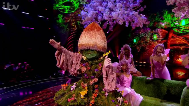 Mushroom have been impressing The Masked Singer judges with their powerful voice