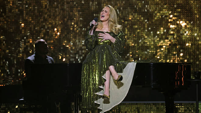 Adele performed at the Brit awards 2022
