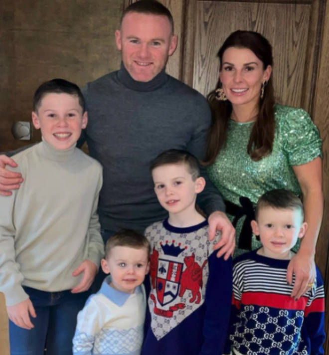 Wayne and Coleen Rooney have four children together
