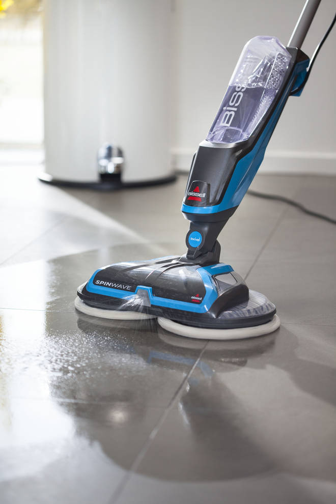 The SpinWave will get your hard floors sparkling