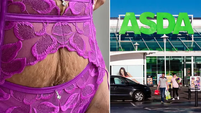 Asda praised for using mum-of-two with stretchmarks to model