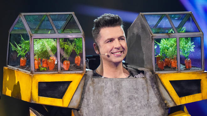 Mark Feehily finished in third place as Robobunny