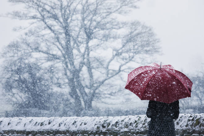 Snow is heading for many areas in the UK
