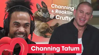 Channing Tatum just found out what Crufts is and he wants to take his own dog