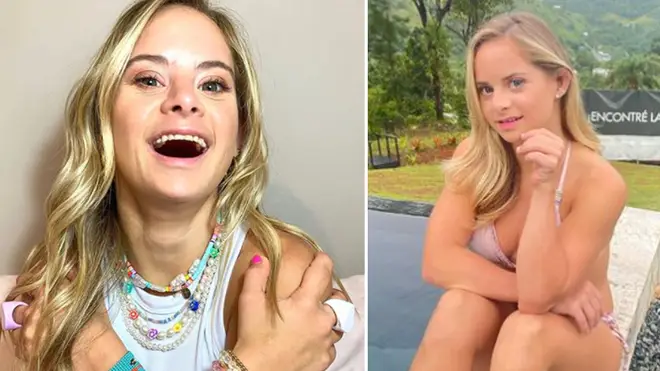 Sofia Jirau has made history by becoming the first person with Down's Syndrome to model for Victoria's Secret