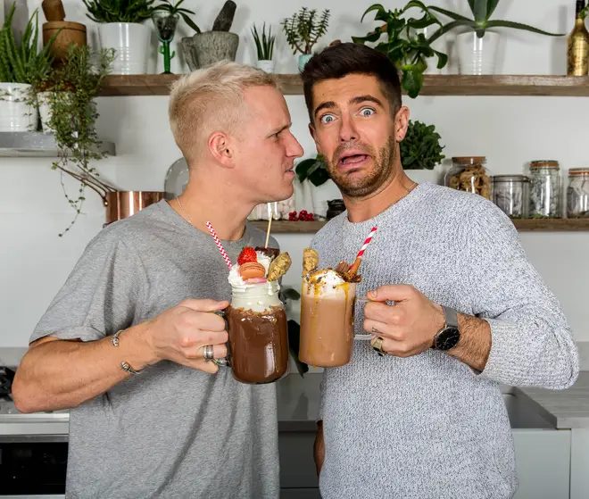 Made In Chelsea's Jamie Laing and Alex Mytton have invented some moreish festive drinks