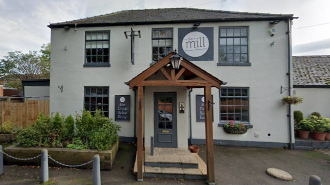 The Mill pub tracked down a couple who ran away