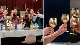 Where to get the gold wine glasses from Love Is Blind