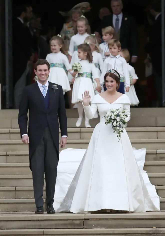 Princess Eugenie married Jack Brooksbank in Windsor