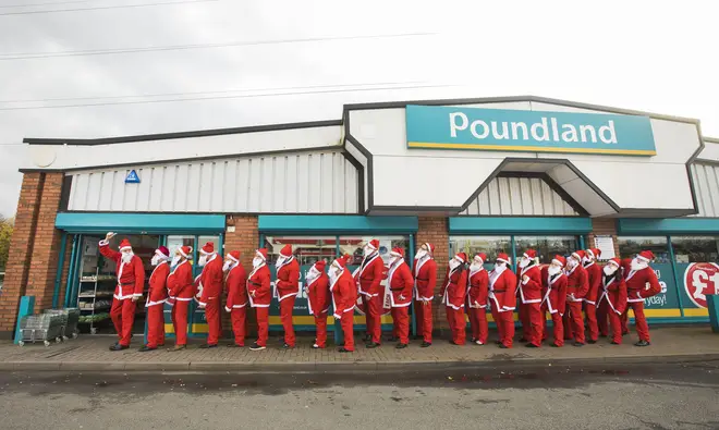 Poundland are offering pre-wrapped Christmas gifts
